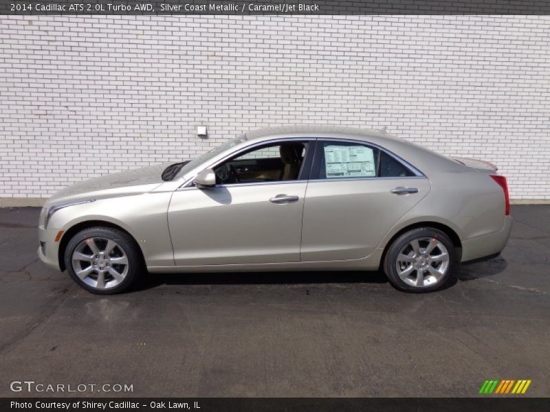  2014 ATS 2.0L Turbo AWD Silver Coast Metallic