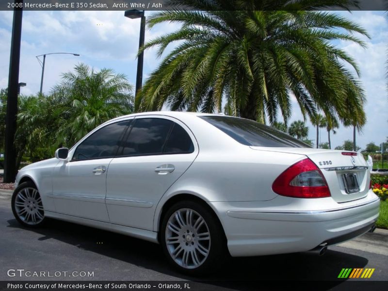 Arctic White / Ash 2008 Mercedes-Benz E 350 Sedan