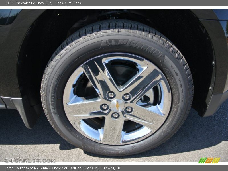 Black / Jet Black 2014 Chevrolet Equinox LTZ