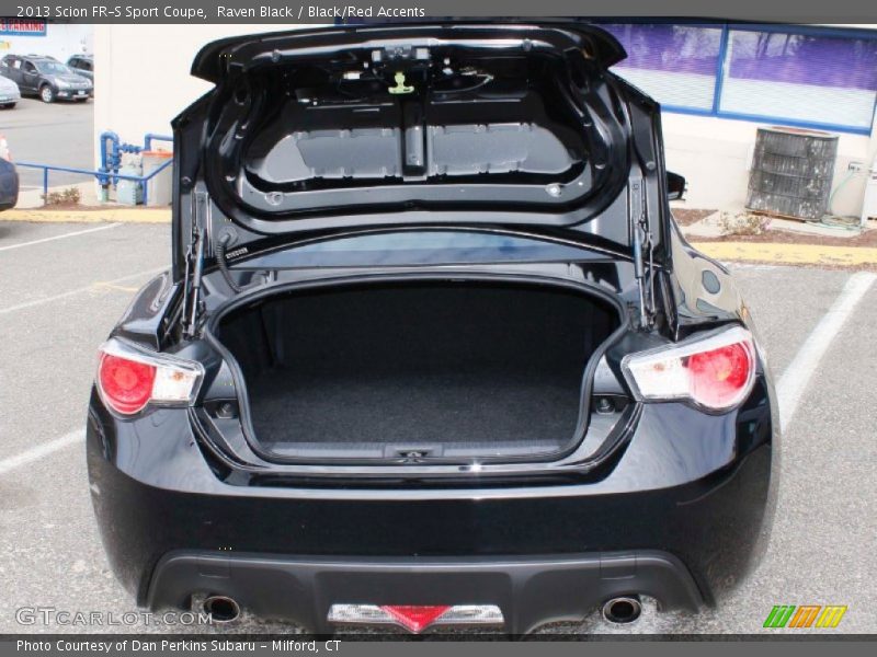 Raven Black / Black/Red Accents 2013 Scion FR-S Sport Coupe
