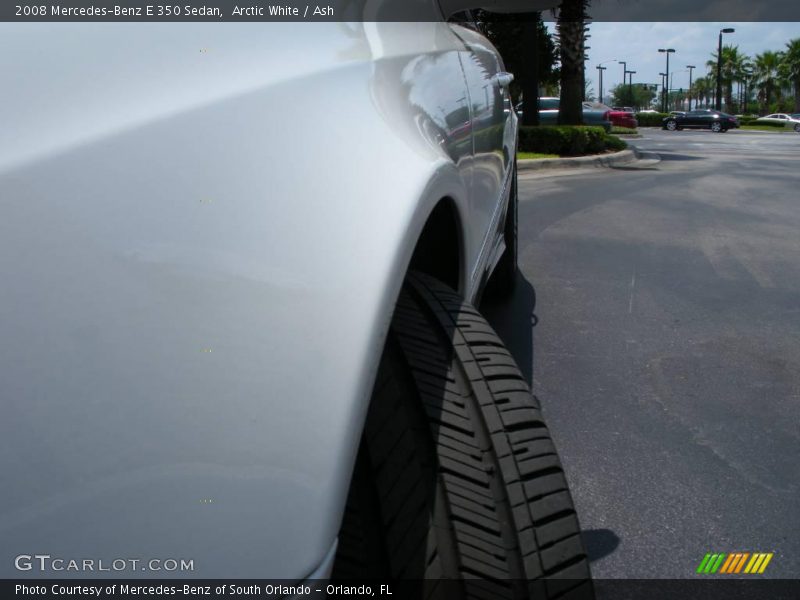 Arctic White / Ash 2008 Mercedes-Benz E 350 Sedan