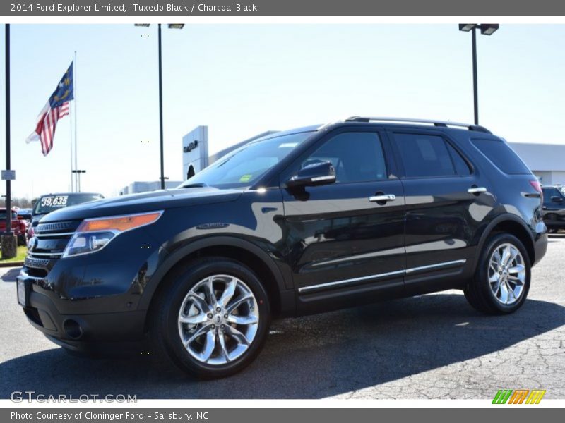 Tuxedo Black / Charcoal Black 2014 Ford Explorer Limited