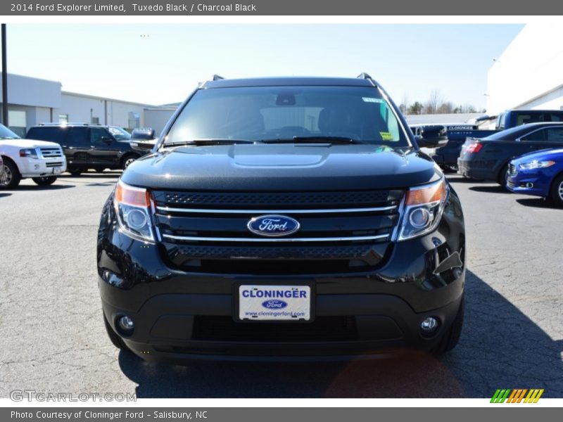 Tuxedo Black / Charcoal Black 2014 Ford Explorer Limited