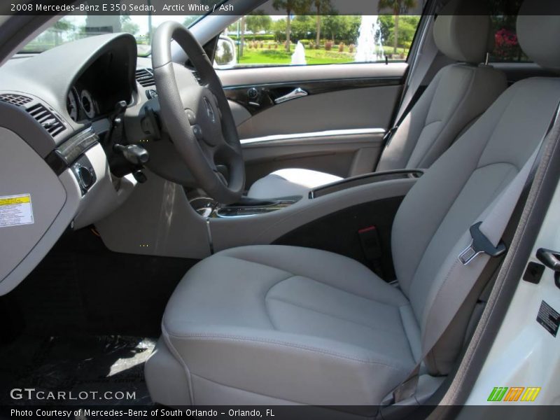 Arctic White / Ash 2008 Mercedes-Benz E 350 Sedan