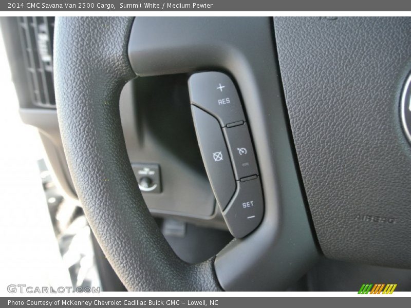 Summit White / Medium Pewter 2014 GMC Savana Van 2500 Cargo