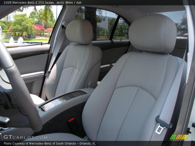 Arctic White / Ash 2008 Mercedes-Benz E 350 Sedan