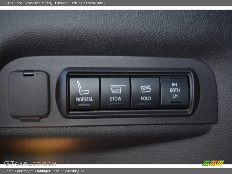 Tuxedo Black / Charcoal Black 2014 Ford Explorer Limited