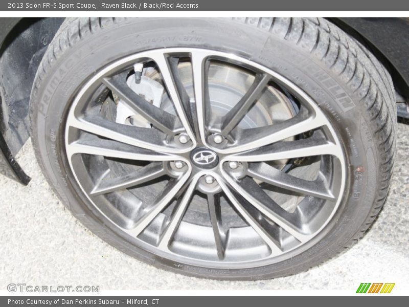 Raven Black / Black/Red Accents 2013 Scion FR-S Sport Coupe