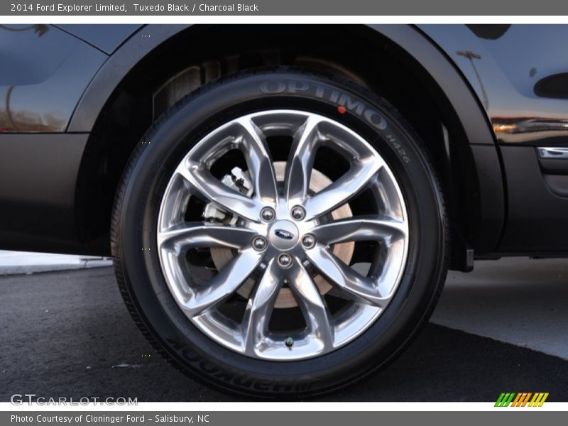 Tuxedo Black / Charcoal Black 2014 Ford Explorer Limited