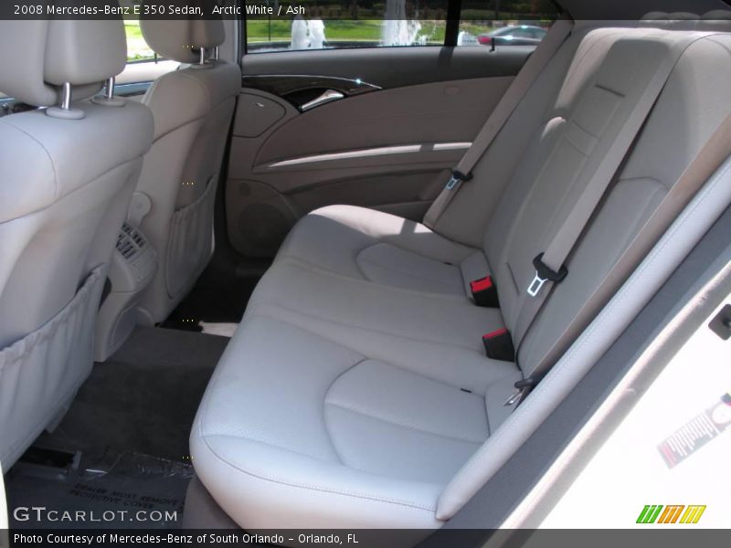 Arctic White / Ash 2008 Mercedes-Benz E 350 Sedan