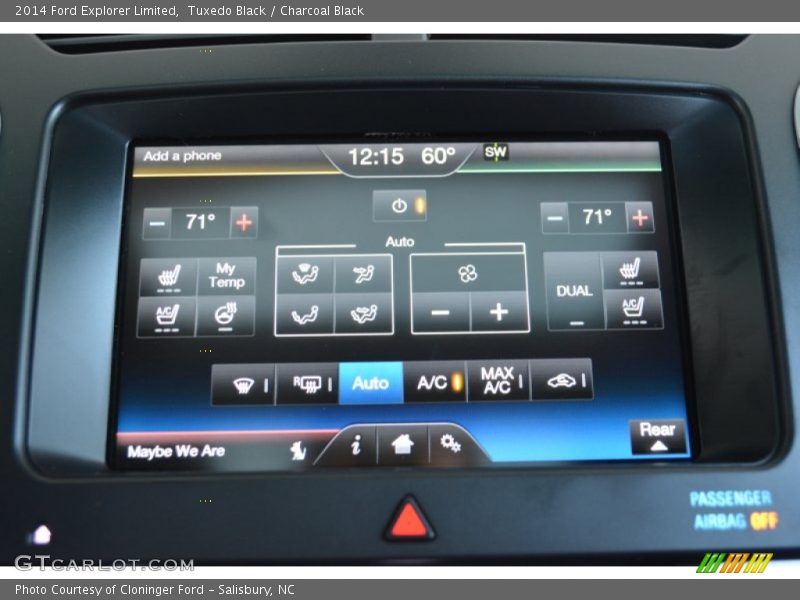 Tuxedo Black / Charcoal Black 2014 Ford Explorer Limited