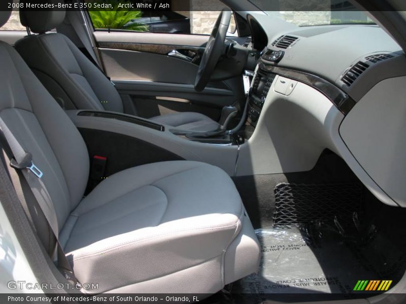 Arctic White / Ash 2008 Mercedes-Benz E 350 Sedan