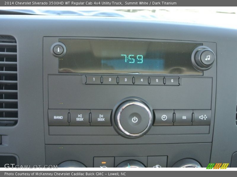Audio System of 2014 Silverado 3500HD WT Regular Cab 4x4 Utility Truck