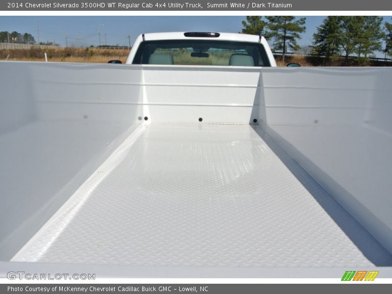 Summit White / Dark Titanium 2014 Chevrolet Silverado 3500HD WT Regular Cab 4x4 Utility Truck