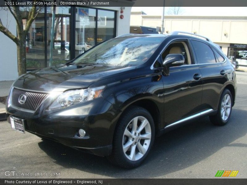 Obsidian Black / Parchment 2011 Lexus RX 450h Hybrid