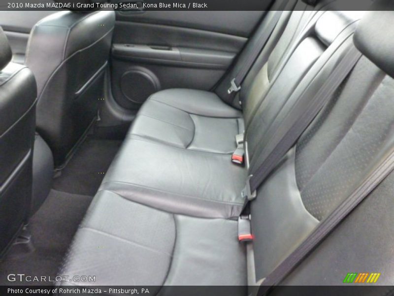 Kona Blue Mica / Black 2010 Mazda MAZDA6 i Grand Touring Sedan