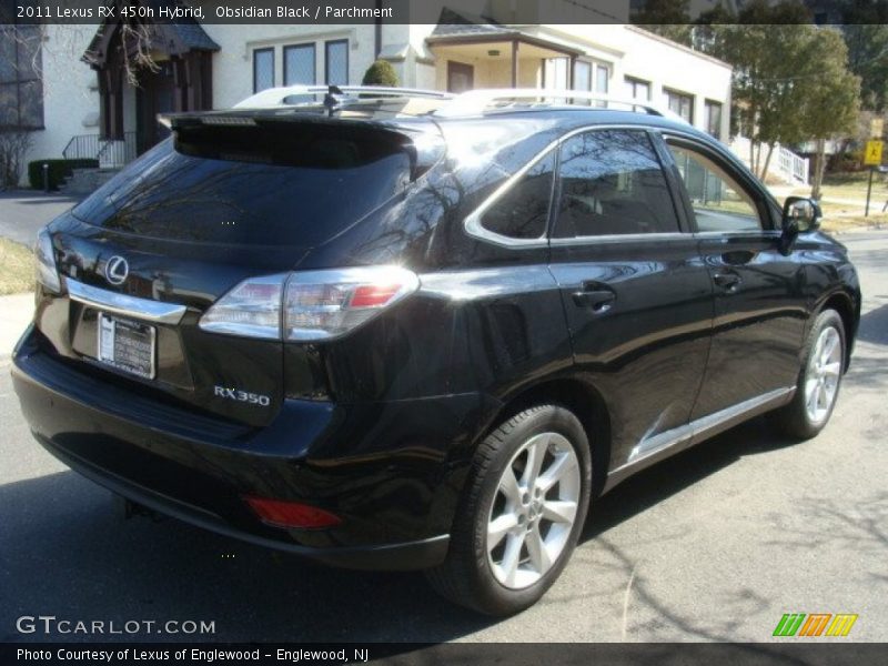 Obsidian Black / Parchment 2011 Lexus RX 450h Hybrid