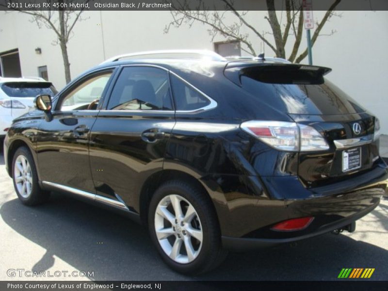 Obsidian Black / Parchment 2011 Lexus RX 450h Hybrid
