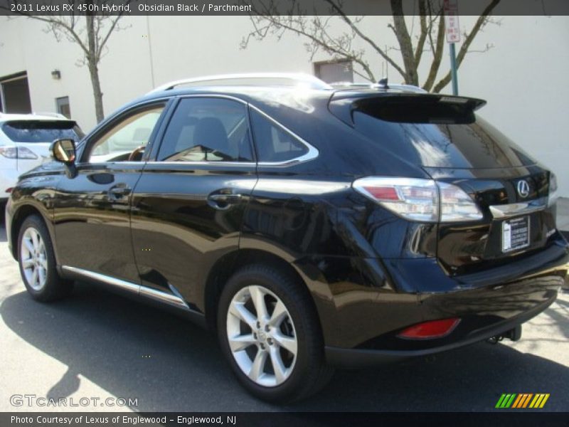 Obsidian Black / Parchment 2011 Lexus RX 450h Hybrid