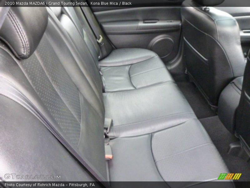 Kona Blue Mica / Black 2010 Mazda MAZDA6 i Grand Touring Sedan