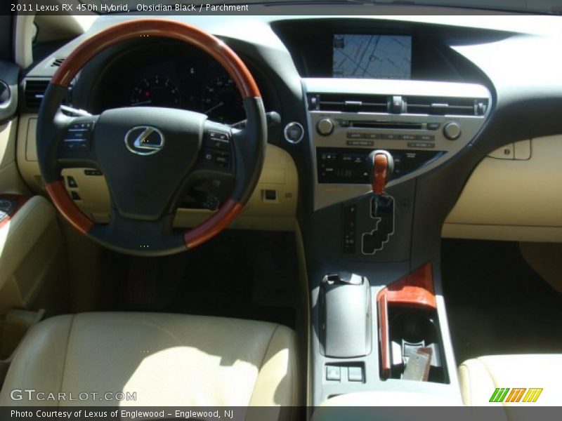 Obsidian Black / Parchment 2011 Lexus RX 450h Hybrid