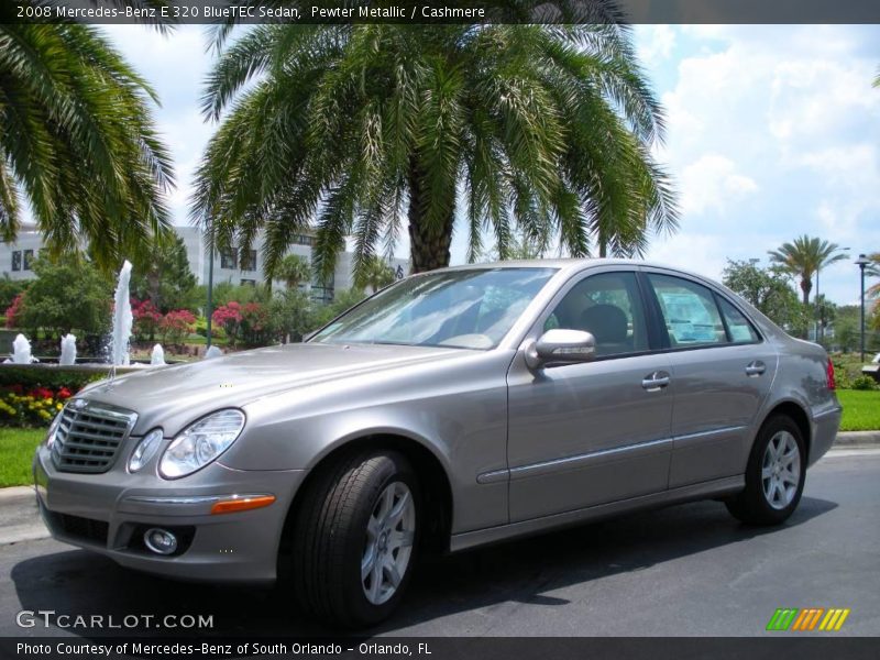 Pewter Metallic / Cashmere 2008 Mercedes-Benz E 320 BlueTEC Sedan
