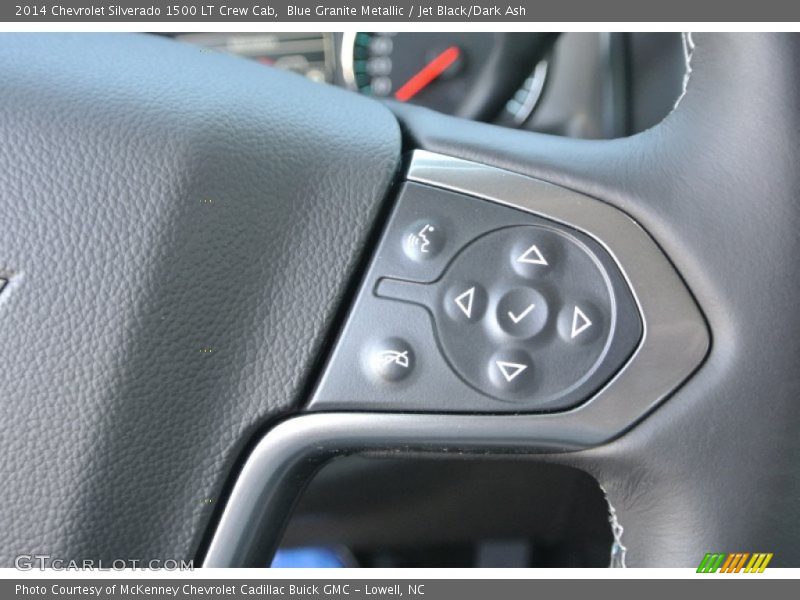Blue Granite Metallic / Jet Black/Dark Ash 2014 Chevrolet Silverado 1500 LT Crew Cab