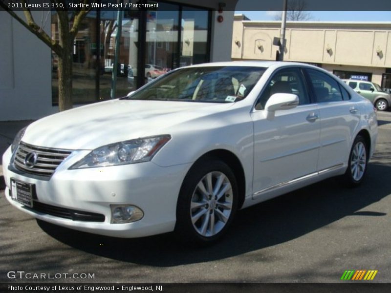 Starfire White Pearl / Parchment 2011 Lexus ES 350