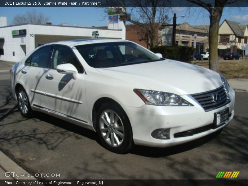 Starfire White Pearl / Parchment 2011 Lexus ES 350