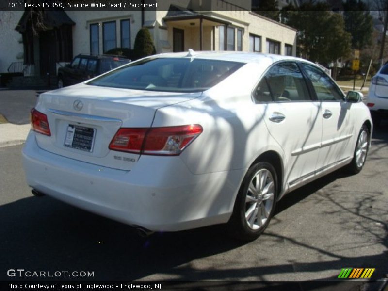 Starfire White Pearl / Parchment 2011 Lexus ES 350