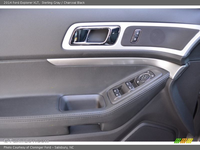 Sterling Gray / Charcoal Black 2014 Ford Explorer XLT
