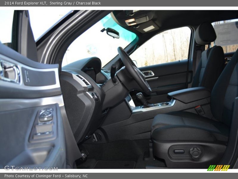 Sterling Gray / Charcoal Black 2014 Ford Explorer XLT