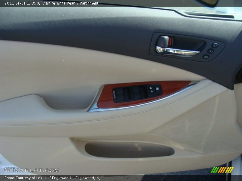 Starfire White Pearl / Parchment 2011 Lexus ES 350