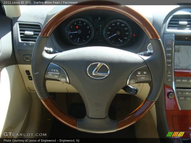 Starfire White Pearl / Parchment 2011 Lexus ES 350