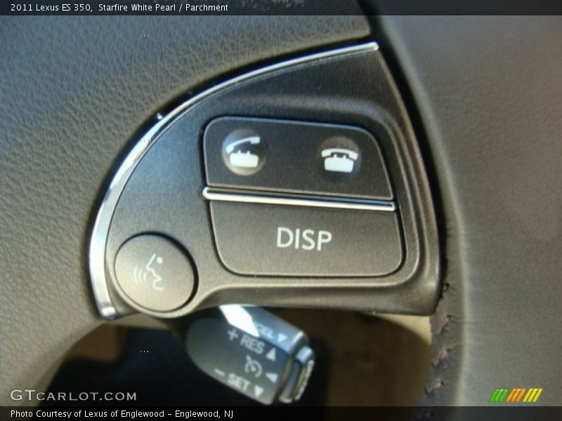 Starfire White Pearl / Parchment 2011 Lexus ES 350