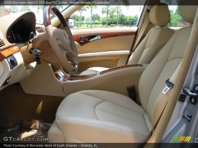 Pewter Metallic / Cashmere 2008 Mercedes-Benz E 320 BlueTEC Sedan