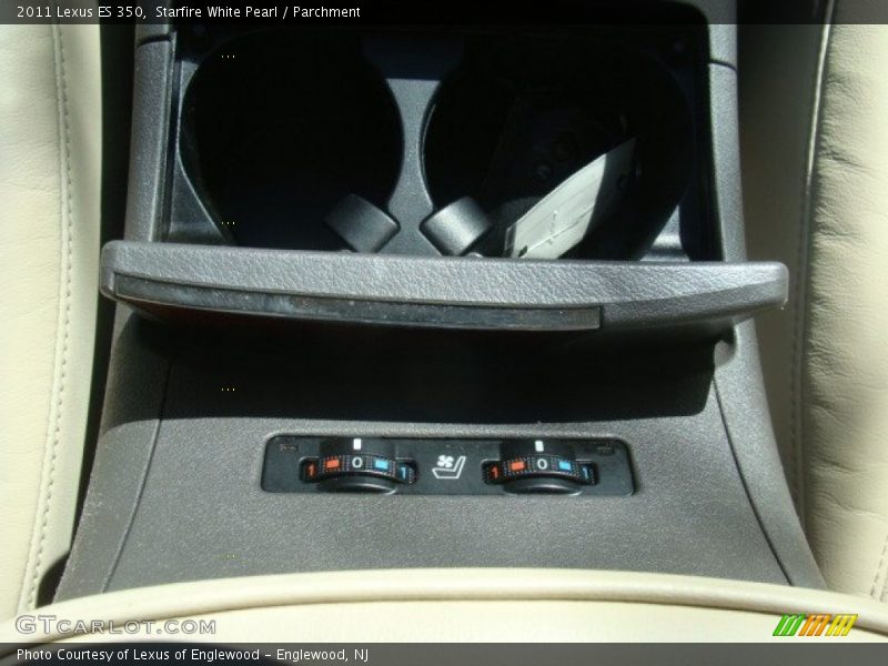 Starfire White Pearl / Parchment 2011 Lexus ES 350