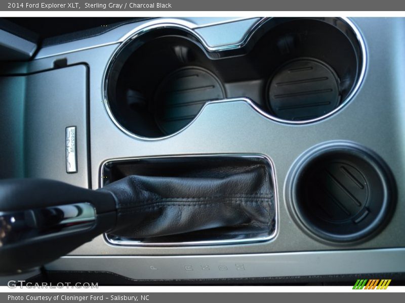 Sterling Gray / Charcoal Black 2014 Ford Explorer XLT