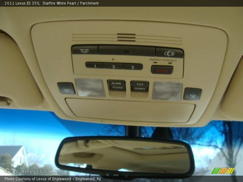 Starfire White Pearl / Parchment 2011 Lexus ES 350