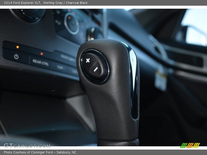 Sterling Gray / Charcoal Black 2014 Ford Explorer XLT