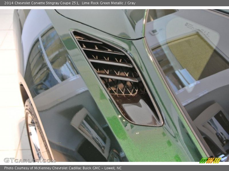 Lime Rock Green Metallic / Gray 2014 Chevrolet Corvette Stingray Coupe Z51