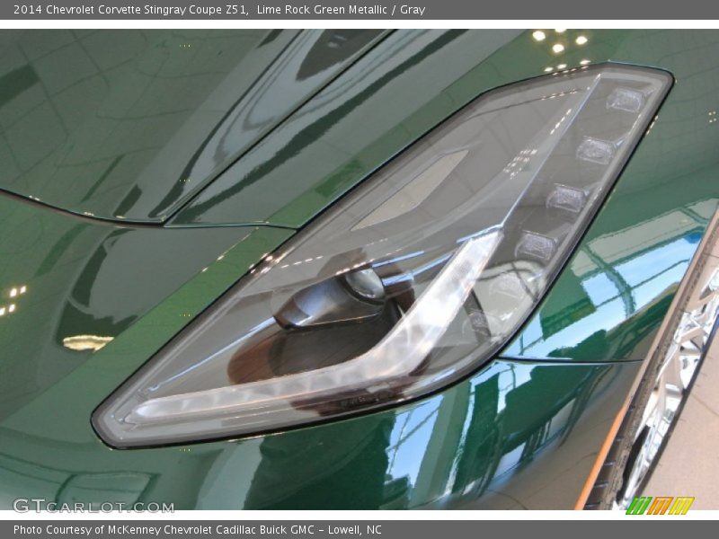 Lime Rock Green Metallic / Gray 2014 Chevrolet Corvette Stingray Coupe Z51