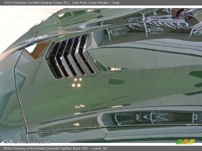 Lime Rock Green Metallic / Gray 2014 Chevrolet Corvette Stingray Coupe Z51
