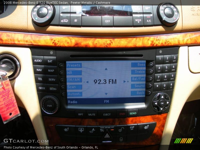 Pewter Metallic / Cashmere 2008 Mercedes-Benz E 320 BlueTEC Sedan