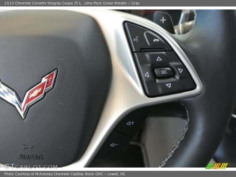 Lime Rock Green Metallic / Gray 2014 Chevrolet Corvette Stingray Coupe Z51