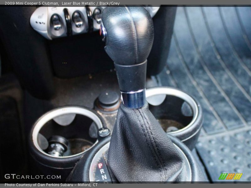 Laser Blue Metallic / Black/Grey 2009 Mini Cooper S Clubman