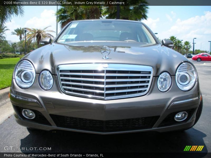 Indium Grey Metallic / Cashmere 2008 Mercedes-Benz E 320 BlueTEC Sedan