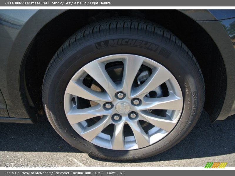 Smoky Gray Metallic / Light Neutral 2014 Buick LaCrosse FWD