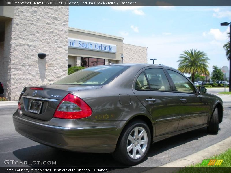 Indium Grey Metallic / Cashmere 2008 Mercedes-Benz E 320 BlueTEC Sedan