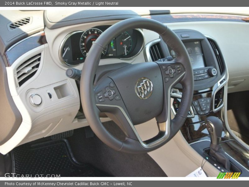 Smoky Gray Metallic / Light Neutral 2014 Buick LaCrosse FWD